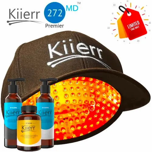  Kiierr 272 Premier-MD Laser Hair Cap – MAX Growth Bundle - Hair Loss Treatment Singapore