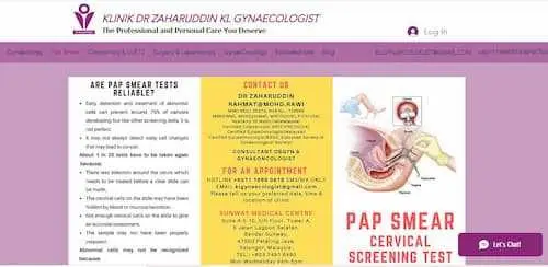 Klinik Dr Zaharuddin - Gynecologist KL Selangor