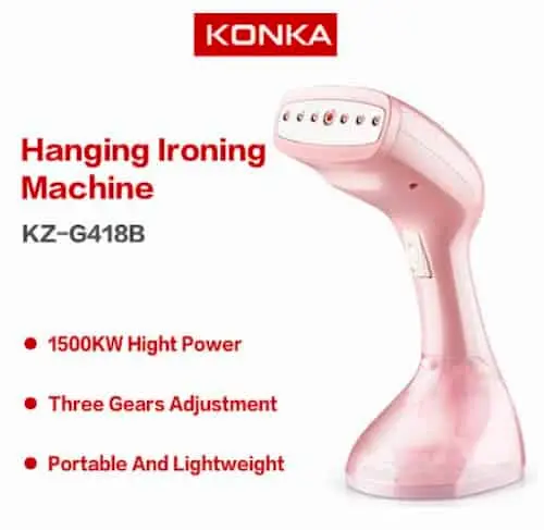  Konka Portable Garment Steam Ironing Machine  -  Best Iron Malaysia