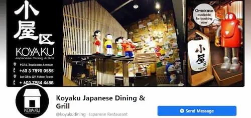 Koyaku Japanese Dining & Grill  -  Japanese Restaurants KL Selangor