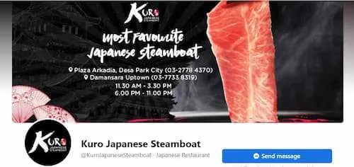 Kuro Japanese Steamboat -Japanese Hotpot KL Selangor