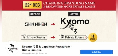 Kyomo Japanese Restaurant - Yakiniku KL Selangor (Credit: Kyomo Japanese Restaurant)