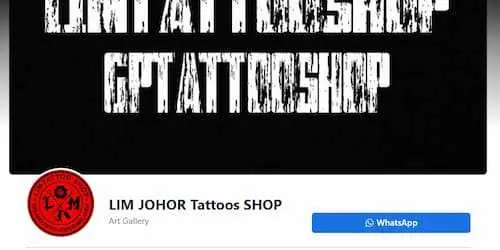 LIM JOHOR Tattoos SHOP - Tattoo Shop Johor Bahru