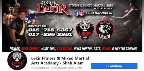 Lekir Fitness & Mixed Martial Arts Academy - MMA Gym KL Selangor (Credit: Lekir Fitness & Mixed Martial Arts Academy)