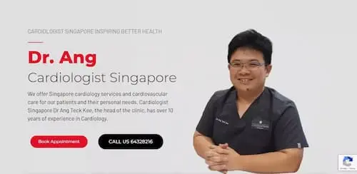 Livingstone Cardiology - Dr. Ang Teck Kee - Cardiologists Singapore