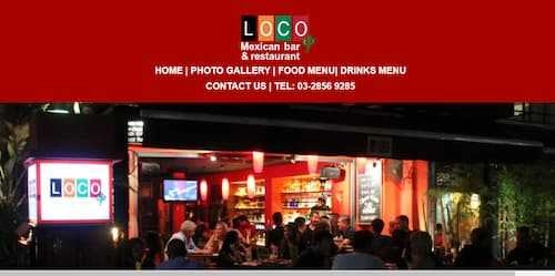 Loco Bar and Restaurant - Mexican Food KL Selangor (Credit: Loco Bar and Restaurant)