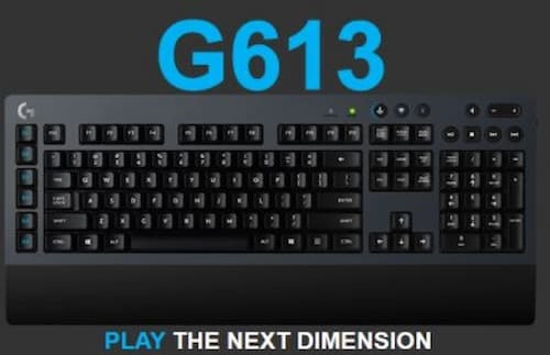 Logitech G613 Wireless Mechanical Keyboard - Mechanical Keyboards Malaysia (Credit: Logitech)  