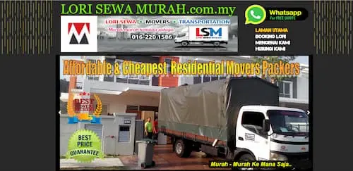 Lori Sewa Murah - Mover Johor Bahru