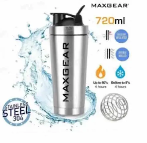 MAXGEAR Hot Cold Shaker Insulated Bottle  - Water Bottle KL Selangor