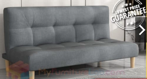  MYFURNITURELAB: 2 Seater Atom Foldable Sofa Bed - Sofa Bed Malaysia (Credit: MYFURNITURELAB) 