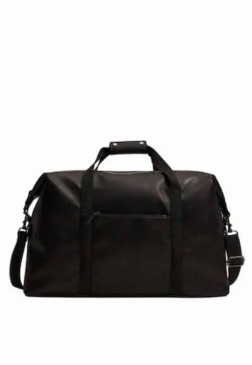 Mango Man Leather-Effect Travel Bag - Gym Bag Singapore