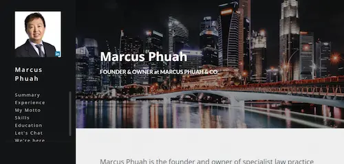 Marcus Phuah & Co - Corporate Lawyer Singapore