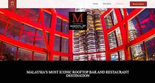 Marini's On 57 - Rooftop Bar Malaysia