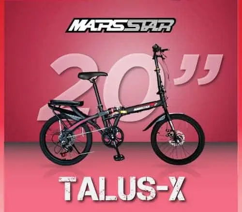 Marsstar Talus-X - Folding Bikes Malaysia