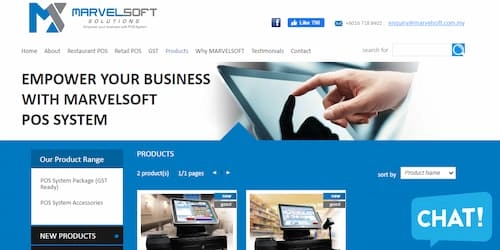 Marvelsoft Solutions - POS System Malaysia (Credit: Marvelsoft Solutions) 