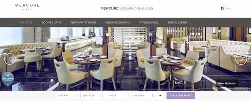 Mercure Bugis  - Budget Hotel Singapore 