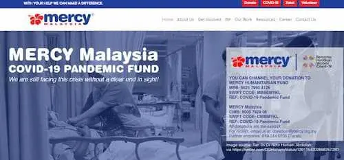 Mercy Malaysia - Non Profit Organizations KL Selangor