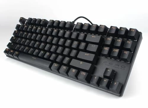 Metoo Zero 87 Keys Mechanical Keyboard Blue Switch - Mechanical Keyboards Malaysia (Credit: Metoo Zero) 