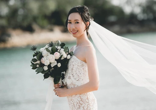 Mibe Leung Makeup and Hair - Wedding Makeup Artist Singapore (Credit: Mibe Leung Makeup and Hair)