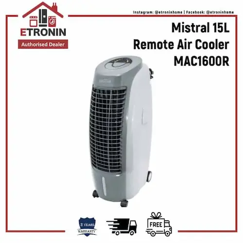 Mistral MAC1600R Remote Air Cooler - Air Cooler Singapore