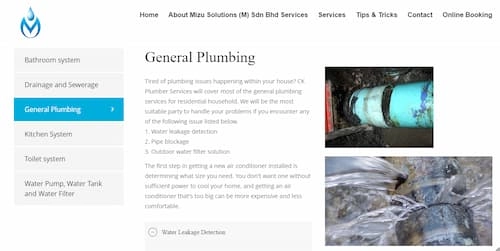 Mizu Solutions - Plumber KL Selangor