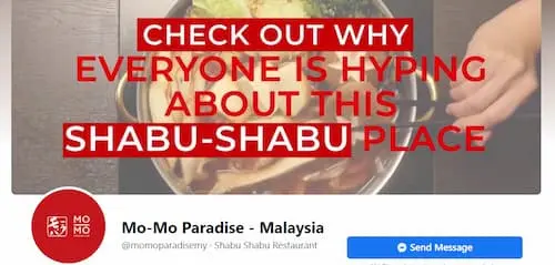 Mo-Mo Paradise  - Japanese Buffet KL Selangor