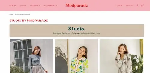 Modparade - Haji Lane Shop (Credit: Modparade)