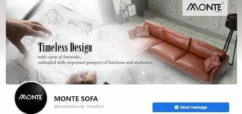 Monte Sofa - Sofa KL Selangor (Credit: Monte Sofa)