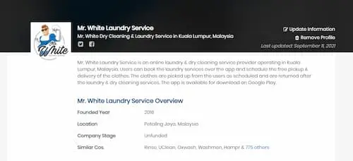 Mr. White Dry Cleaning & Laundry Service  - Laundry KL Selangor