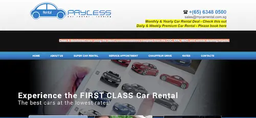 My Car Rental -  Car Leasing Singapore