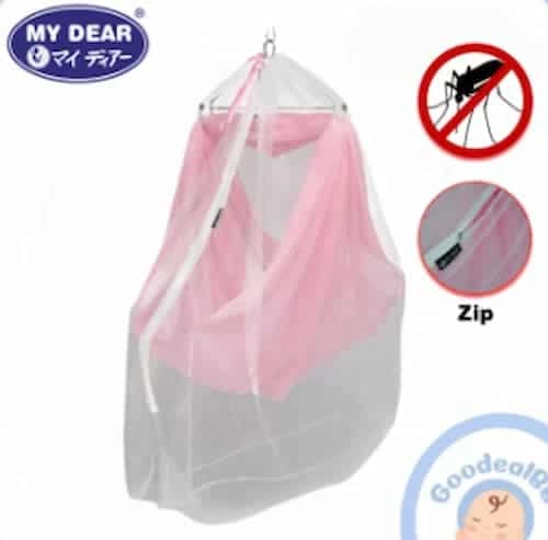 My Dear Mosquito Net with Zip - Mosquito Net Malaysia (Credit: My Dear)  