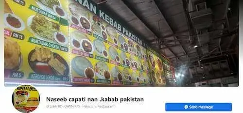 Naseeb Capati Nan Pakistan - Arabic Restaurants Johor Bahru