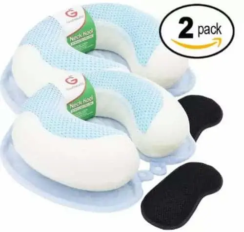 Neck Kool Cooling Gel Memory Foam - Body Pillow Singapore