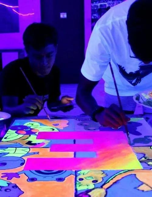 Neon Art Jamming Workshop - Craft Workshops In Singapore