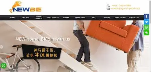 Newbie Movers - Best Furniture Moving KL Selangor (Credit: Newbie Movers)