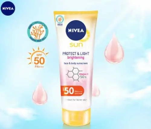 Nivea Sun Protect & Light - Sunscreen KL Selangor