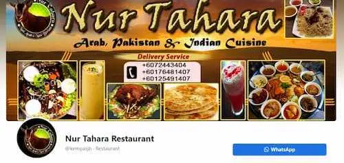 Nur Tahara Restaurant - Arabic Restaurants Johor Bahru