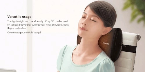 OSIM uCozy 3D Back Massager - Back Massager Singapore (Credit: OSIM)