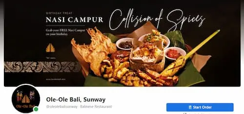 Ole-Ole Bali, Sunway- Satay KL Selangor