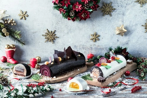 One Farrer Hotel - Christmas Log Cake Singapore (Credit: One Farrer Hotel)