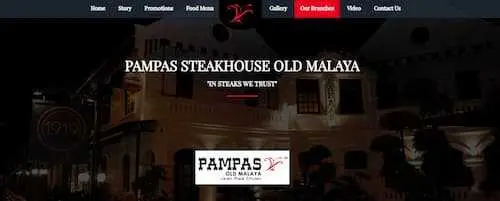 PAMPAS Steakhouse at Old Malaya - Wagyu Beef KL Selangor