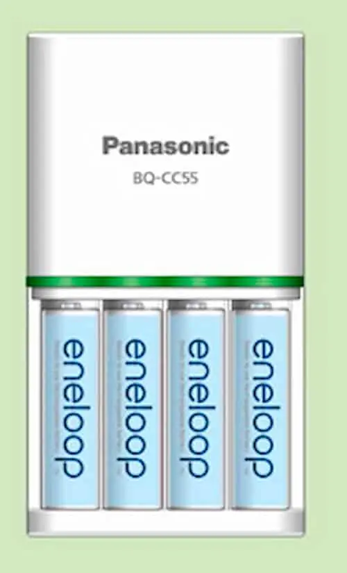 Panasonic Quick Charger Eneloop Battery Set   - Rechargeable Battery Malaysia  