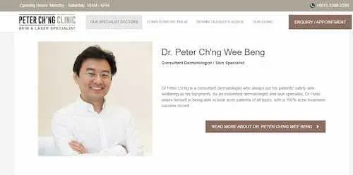 Peter Ch'ng Clinic - Skin & Laser Specialist - Skin Specialist KL Selangor