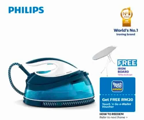 Philips GC7840/26 Steam Generator Iron  -  Best Iron Malaysia