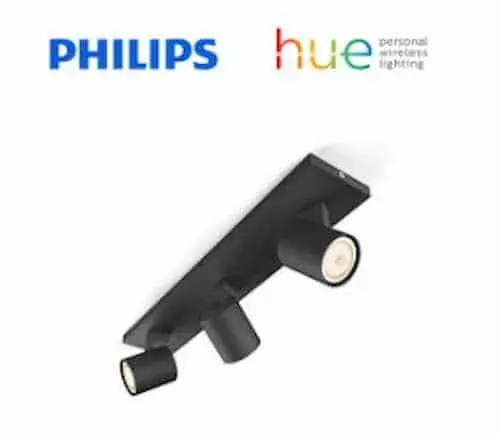 Philips Hue Runner Triple Black - Ceiling Light Singapore