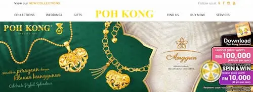 Poh Kong Jewellers   - Jewellery Store KL Selangor