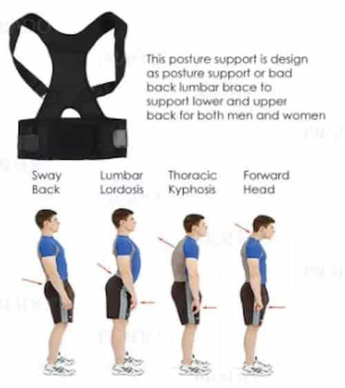 Prado Orthopaedic Back Support - Posture Corrector Malaysia (Credit: Prado)  