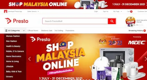 PrestoMall - Online Shopping Malaysia