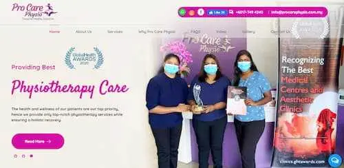 Pro Care Physio - Physiotherapy Johor Bahru