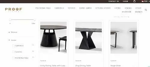 Proof Living - Luxury Dining Table Singapore